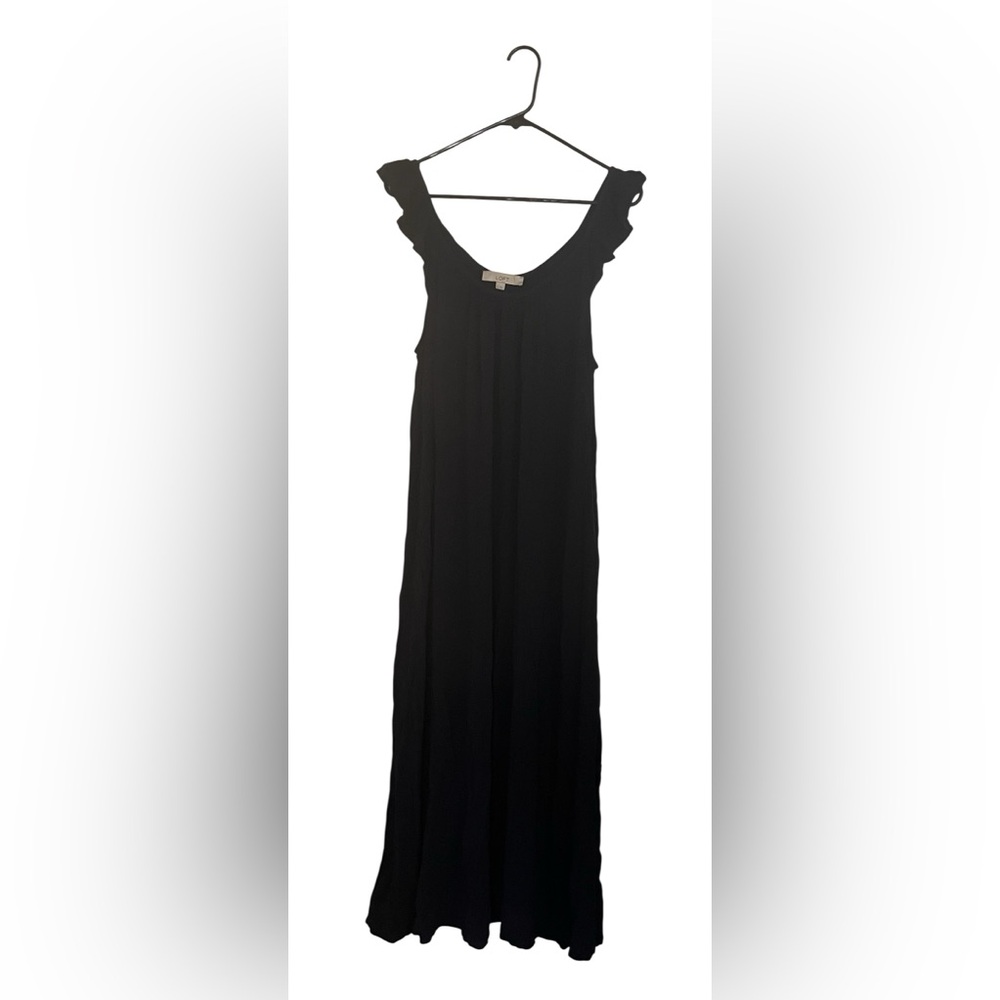 LOFT Navy Blue Sleeveless Maxi Sundress